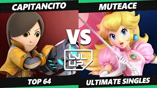 LVL UP EXPO 2024 - Capitancito (Mii Gunner) Vs. MuteAce (Peach) Smash Ultimate - SSBU