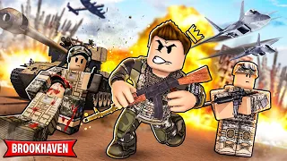 LA GUERRA MUNDIAL DE BROOKHAVEN HA LLEGADO! 😨🏡 - Roblox YoSoyLoki