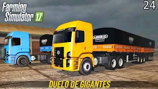 DUELO DE GIGANTES | Farming Simulator 17 | Baldeykino - Episódio 24