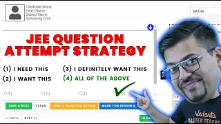 JEE Main 2023 Maths: Question Attempt Strategy | Harsh Sir | Vedantu Math JEE Made Ejee