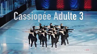 Synchronized Skating - Cassiopée Adulte 3 ,  2019 April 13