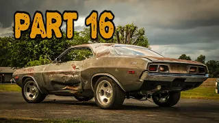 ABANDONED Dodge Challenger Rescued After 35 Years Part 16: Exterior Upgrades!
