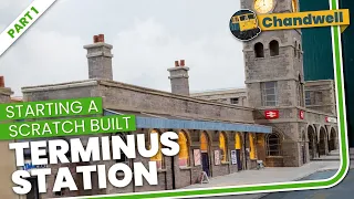 Scratch-Built Mainline Terminus Station Part 1 : Starting a scratch build in card