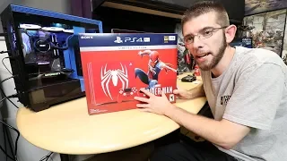 Spider-Man PlayStation 4 Pro Unboxing ( Limited Edition )