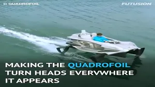 Quadrofoil   Amazing Electric Hydrofoil of the Future Futusion HD