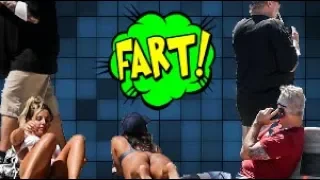 Funny Wet Fart Prank At The Beach With The Sharter Toy
