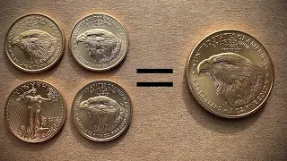 How I Got a Full Ounce of Gold, One 1/4 Oz Gold Eagle at a Time