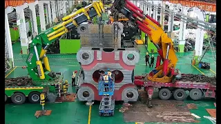 How It’s Made? The Assembly Process of YIZUMI 8500T Injection Molding Machine!