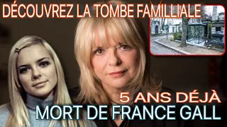 Mort de France Gall :Découvrez la tombe où elle repose avec michel Berger et Pauline leur fille