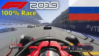 F1 2019 - Let's Make Leclerc World Champion #16: 100% Race Russia