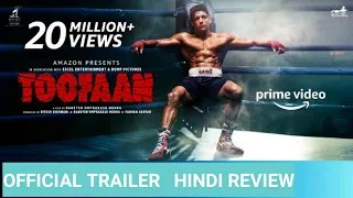 Toofaan Trailer Review | Toofaan movie story |