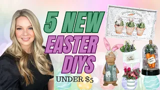 🐣 5 NEW 2024 Easter and Spring DIYs under $5