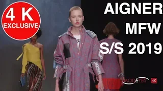 AIGNER | SPRING SUMMER 2019 |  4k EXCLUSIVE  FASHION SHOW