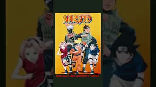 Mon top 5des meilleur manga