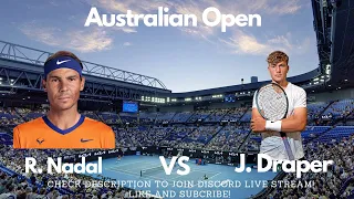 R. Nadal vs J. Draper Australian Open