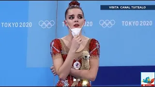 Arrebatan el oro a la rusa Dina Averina en gimnasia rítmica y esta no supo perder en Tokio 2020