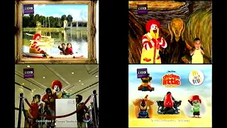 Latino McDonald's Happy Meal ad - Art Gallery and Chicken Little promo (December 2005)