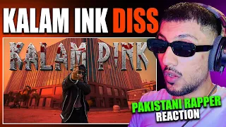 Pakistani Rapper Reacts to KALAM PINK - SAIDER SAM | KALAM INK DISS