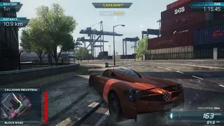 NFS Most Wanted 2012 Final RACE!(Pagani HUAYRA vs Koenigsegg AGERA R)