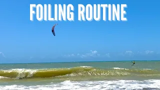 Foiling Routine with Flysurfer Soul - 1 minute setup | KITE FOIL