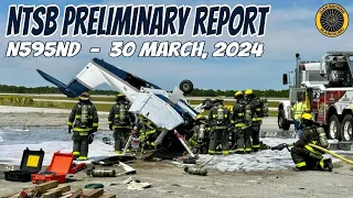 N595ND PA-44 180 Seminole NTSB Preliminary Report