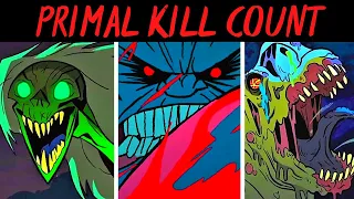 Genndy Tartakovsky's Primal | Kill Count Comparison by Episode | Season 1