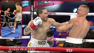 NICO ALI WALSH HITS THE ALI SHUFFLE BEFORE KNOCKING OUT JEREMIAH YEAGER 😲🥊 (FIGHT HIGHLIGHTS)