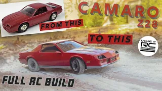 Turning a 40 Year Old Dealer Promo Camaro Into a RC Car 🏁 Full Build and Test Drive