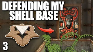 STRESS TESTING MY OPEN CORE SHELL BASE AGAINST a 12+ DEEP CLAN | Solo Rust