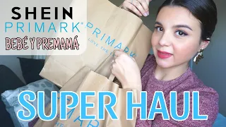 🛍️ SUPER HAUL PRIMARK Y SHEIN: Ropa BEBÉ y PREMAMÁ.