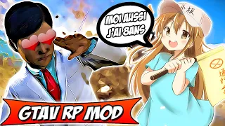 UN GAMIN DE 8 ANS RENCONTRE UNE GAMINE DE 8 ANS ! GTAV RP MOD #16