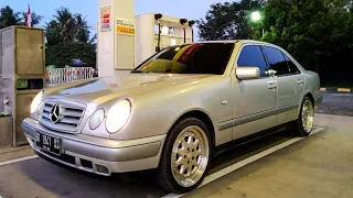 DIBAWAH 80jutaan nyaman Berkelas Mercedes Benz #W210 #E230 #neweyes 1997 automatic