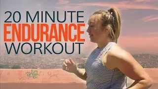 20 Minute Endurance Running Workout [Follow Along]