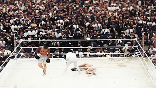 Jack Dempsey vs Georges Carpentier - "Fight of the Century" COLORIZED & HD - July 2, 1921