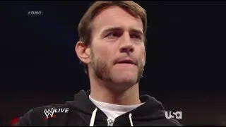 WWE Raw 12/2/13  CM Punk opens Raw Live Commentary