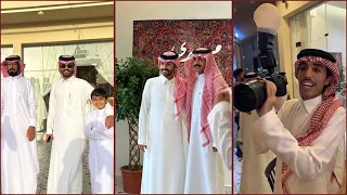 تجميع سنابات حضور افتتاح مسرى مع احمد رحيم واخوه عزوز 🤩✨!