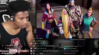 Etika's reaction  to fortnite season 9