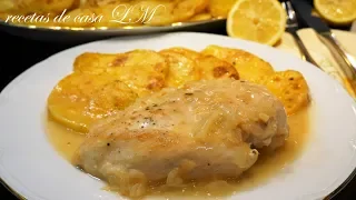 POLLO AL LIMÓN RECETA FÁCIL , RÁPIDA Y ECONÓMICA