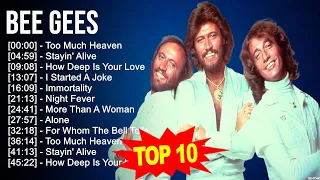 B e e G e e s Songs ⭐ 70s 80s 90s Greatest Hits ⭐ Best Songs Of All Time