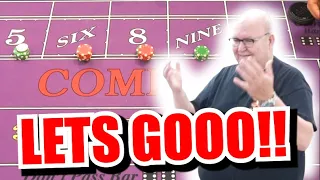 🔥BIG BETS🔥 30 Roll Craps Challenge - WIN BIG or BUST #204