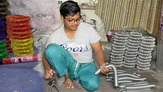 Mass Production of Metal Bangles in The Factory  | Amazing Manufacturing Process