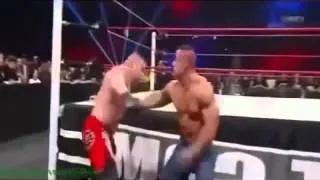 John Cena vs Brock Lesnar extreme rules 2012 highlihts