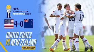 USA vs New Zealand | FIFA U20 World Cup 2023