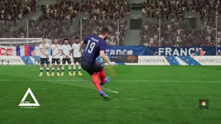 Как бить штрафные в фифа23 FIFA23