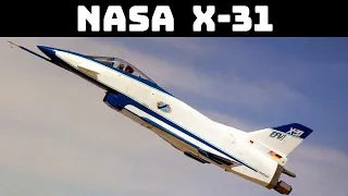 NASA X31 | The Enhanced Fighter Maneuverability Demonstrator at Edwards AFB