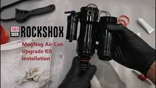 RockShox® MegNeg Upgrade Kit Installation ▶︎ Super Deluxe RC3 205x65 Debonair