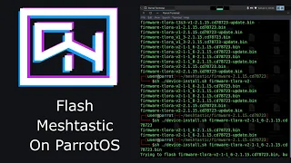 Darknet-NG 12 Meshtastic ParrotOS Flasher