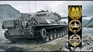 Leopard 1 #12 world of tank blitz Feat ECTIGER Aced gameplay 7 kills