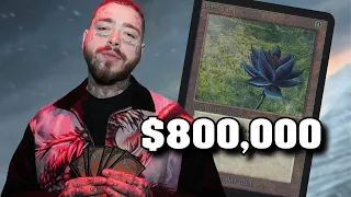 Post Malone spends £800k on one Magic The Gathering Card - A Black Lotus