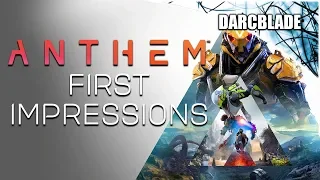 Anthem First Impressions : Evolution of Mass Effect?